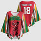 Guyana Cricket Amazon Warriors Custom Kimono Sleeve Blouse Go Champion