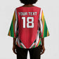 Guyana Cricket Amazon Warriors Custom Kimono Sleeve Blouse Go Champion