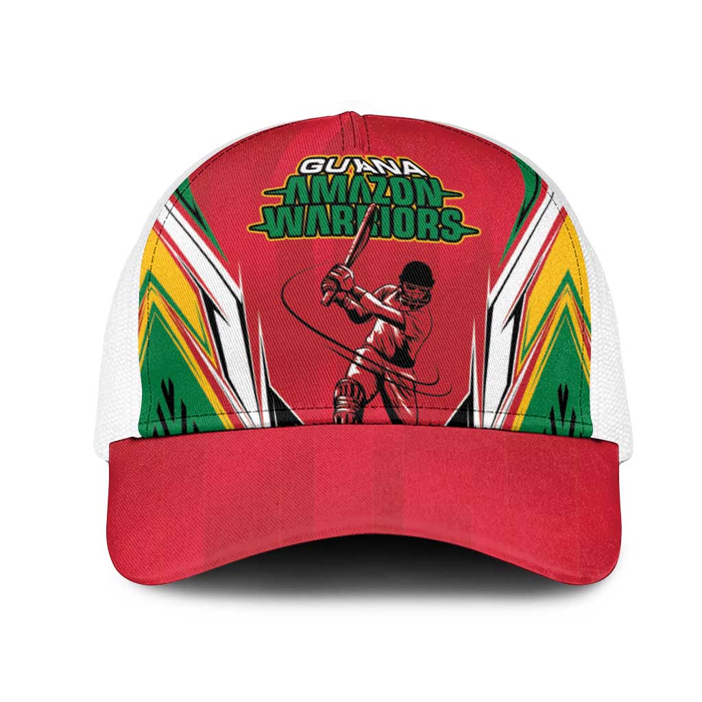 Guyana Cricket Amazon Warriors Mesh Trucker Cap Go Champion - African Pride