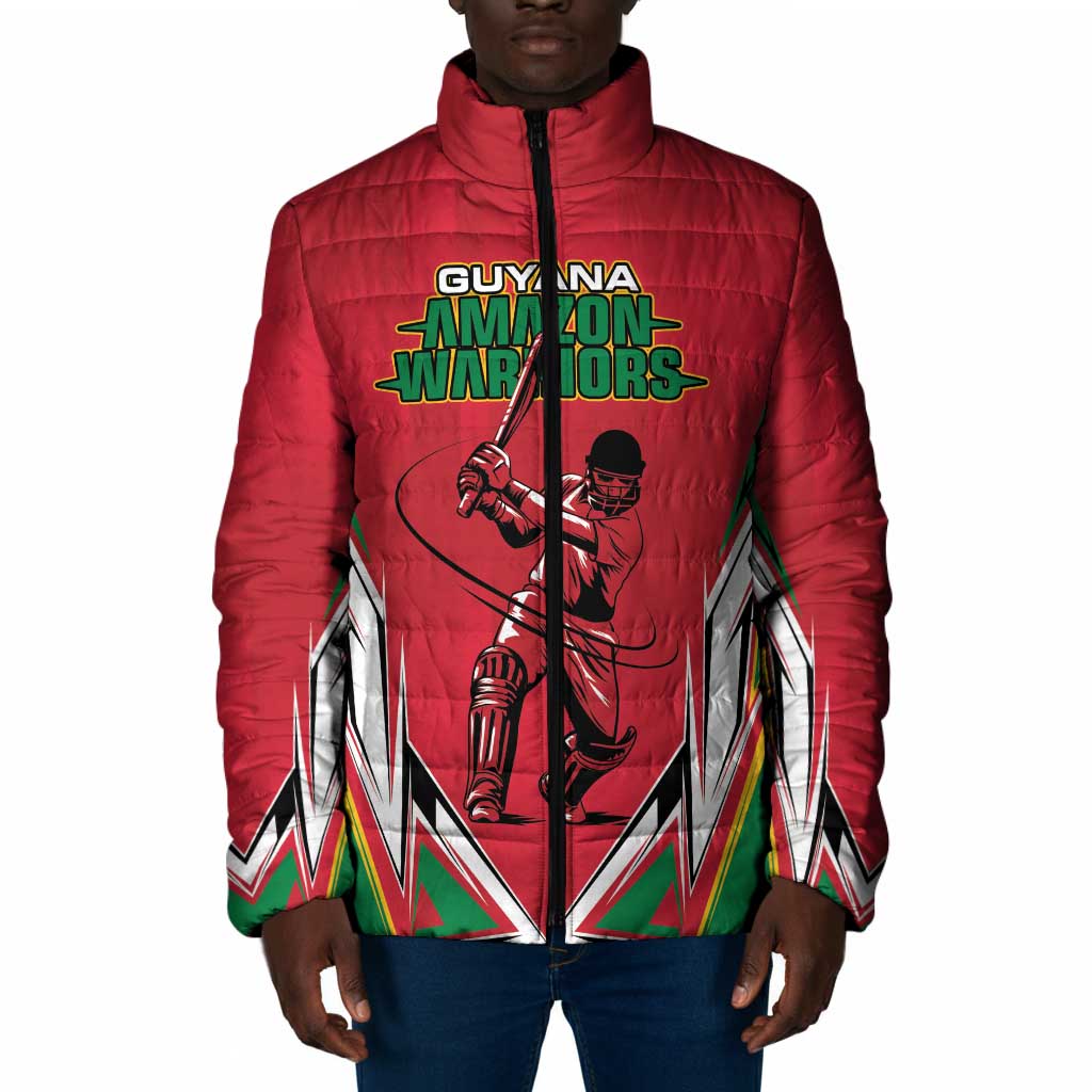 Guyana Cricket Amazon Warriors Custom Padded Jacket Go Champion