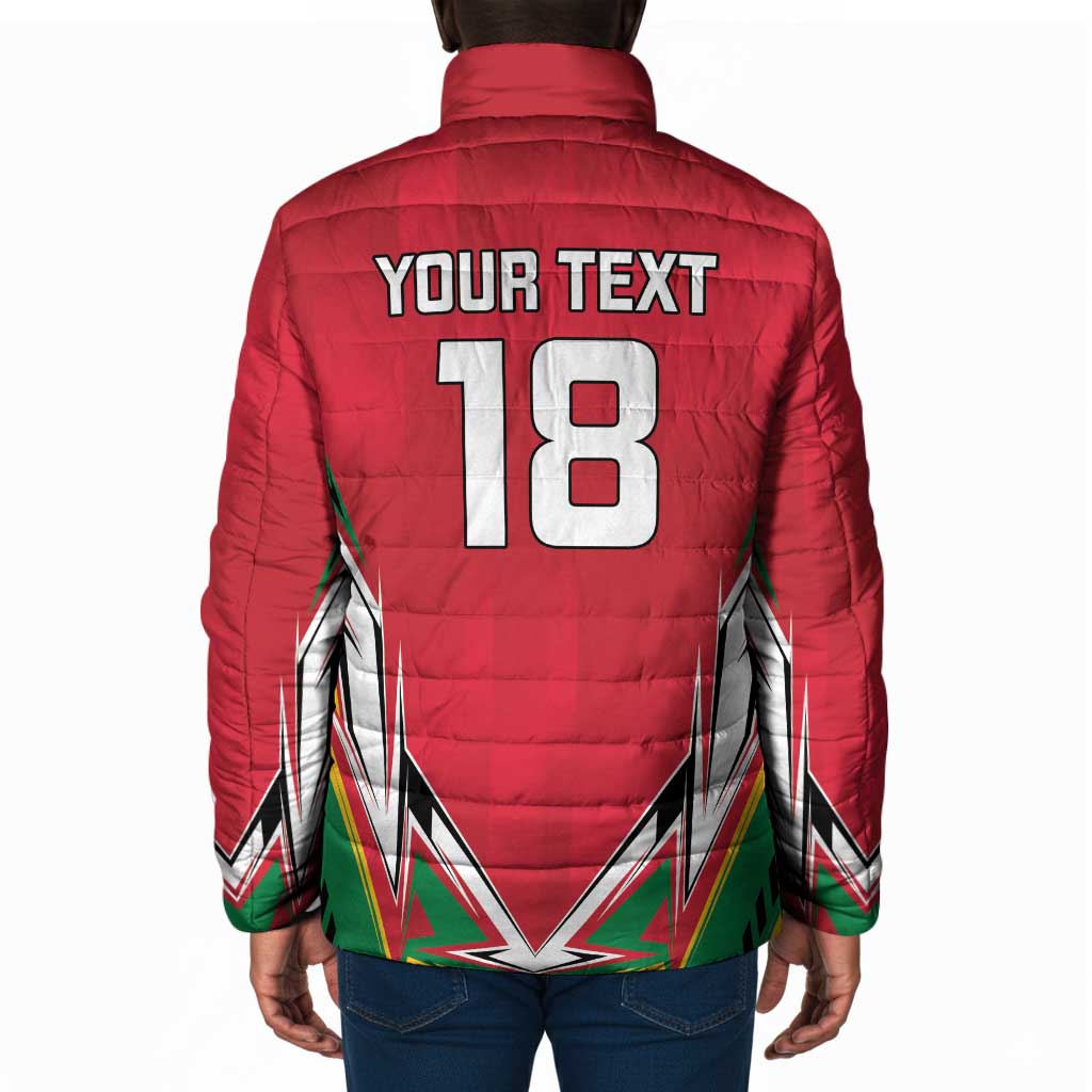 Guyana Cricket Amazon Warriors Custom Padded Jacket Go Champion