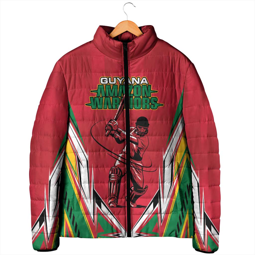 Guyana Cricket Amazon Warriors Custom Padded Jacket Go Champion