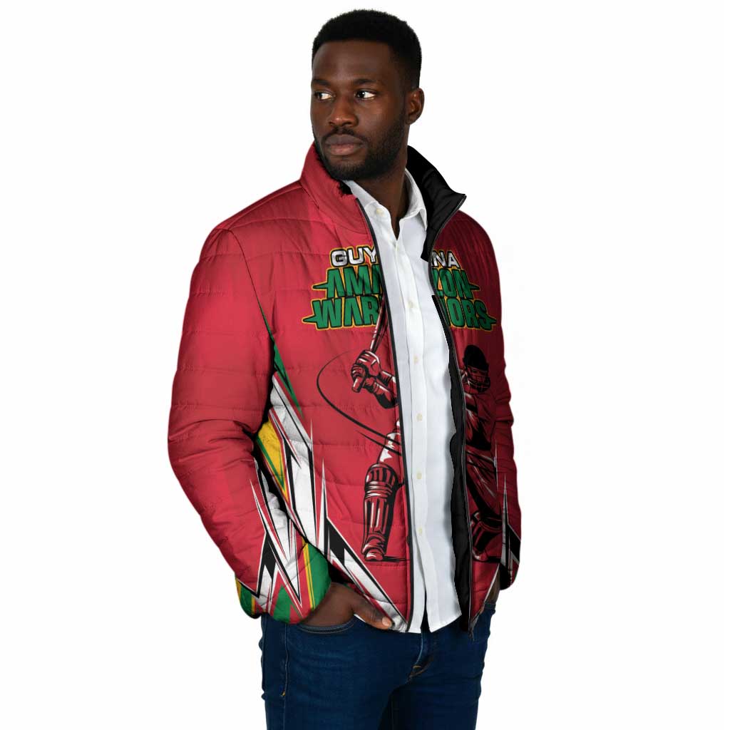 Guyana Cricket Amazon Warriors Custom Padded Jacket Go Champion