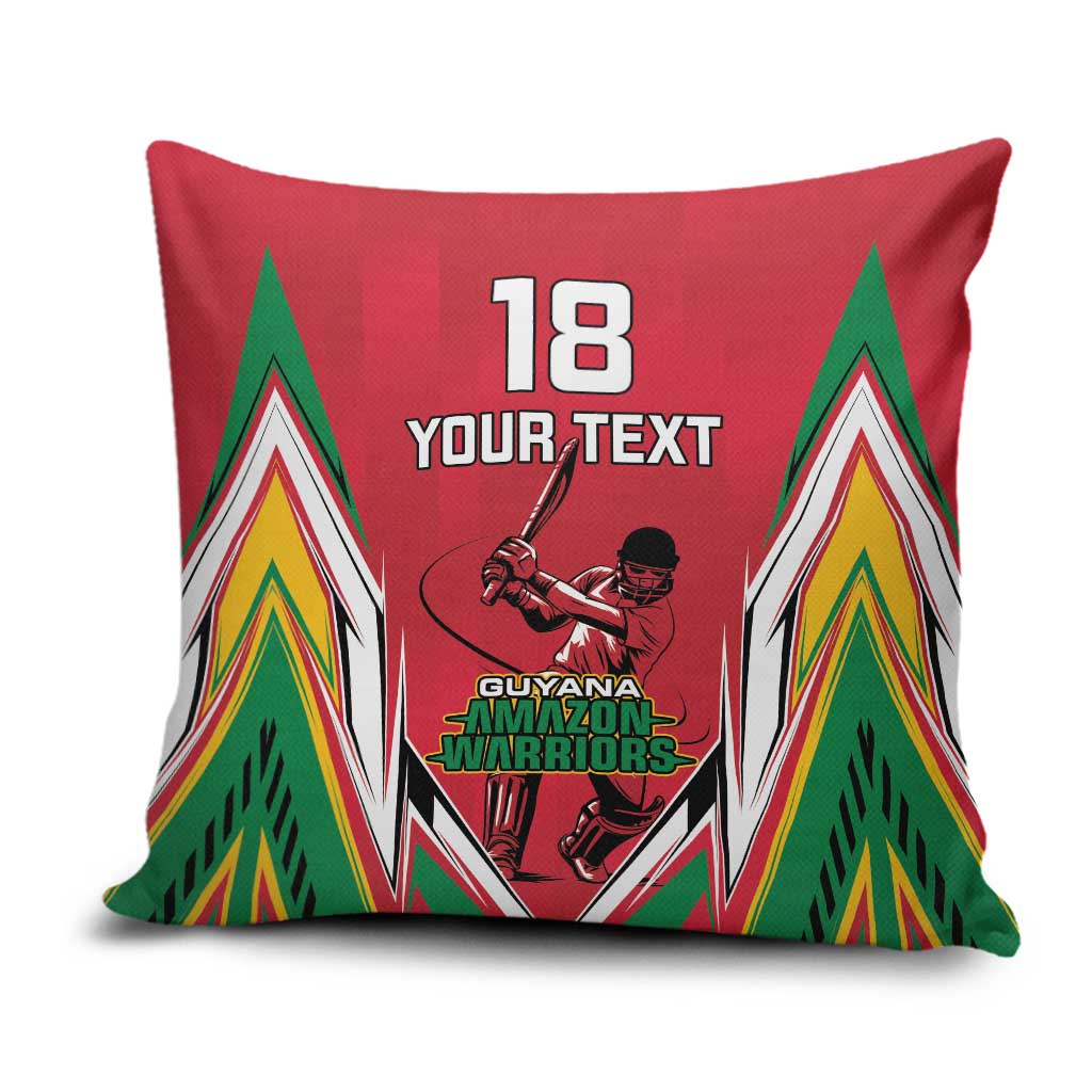 Guyana Cricket Amazon Warriors Custom Pillow Cover Go Champion