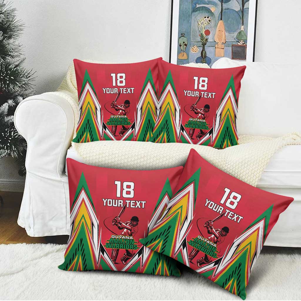 Guyana Cricket Amazon Warriors Custom Pillow Cover Go Champion