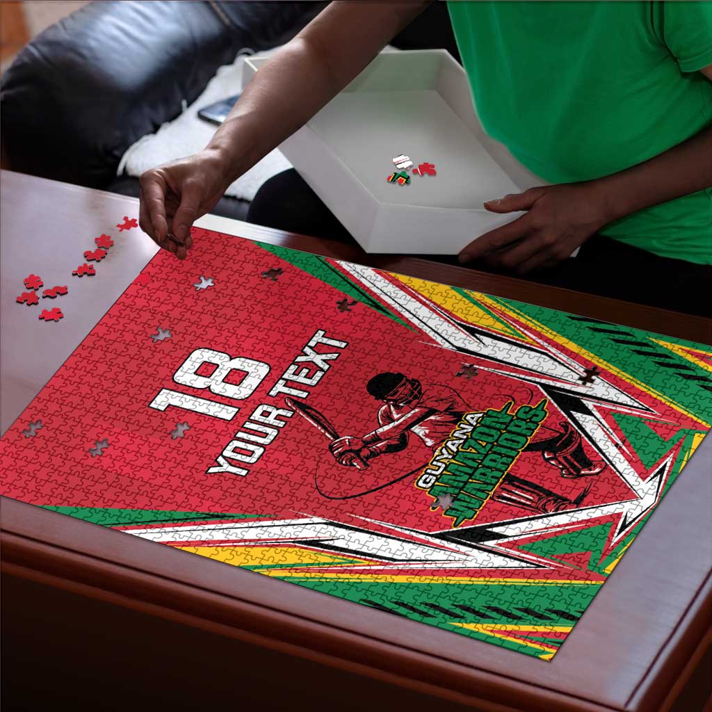 Guyana Cricket Amazon Warriors Custom Puzzle Go Champion