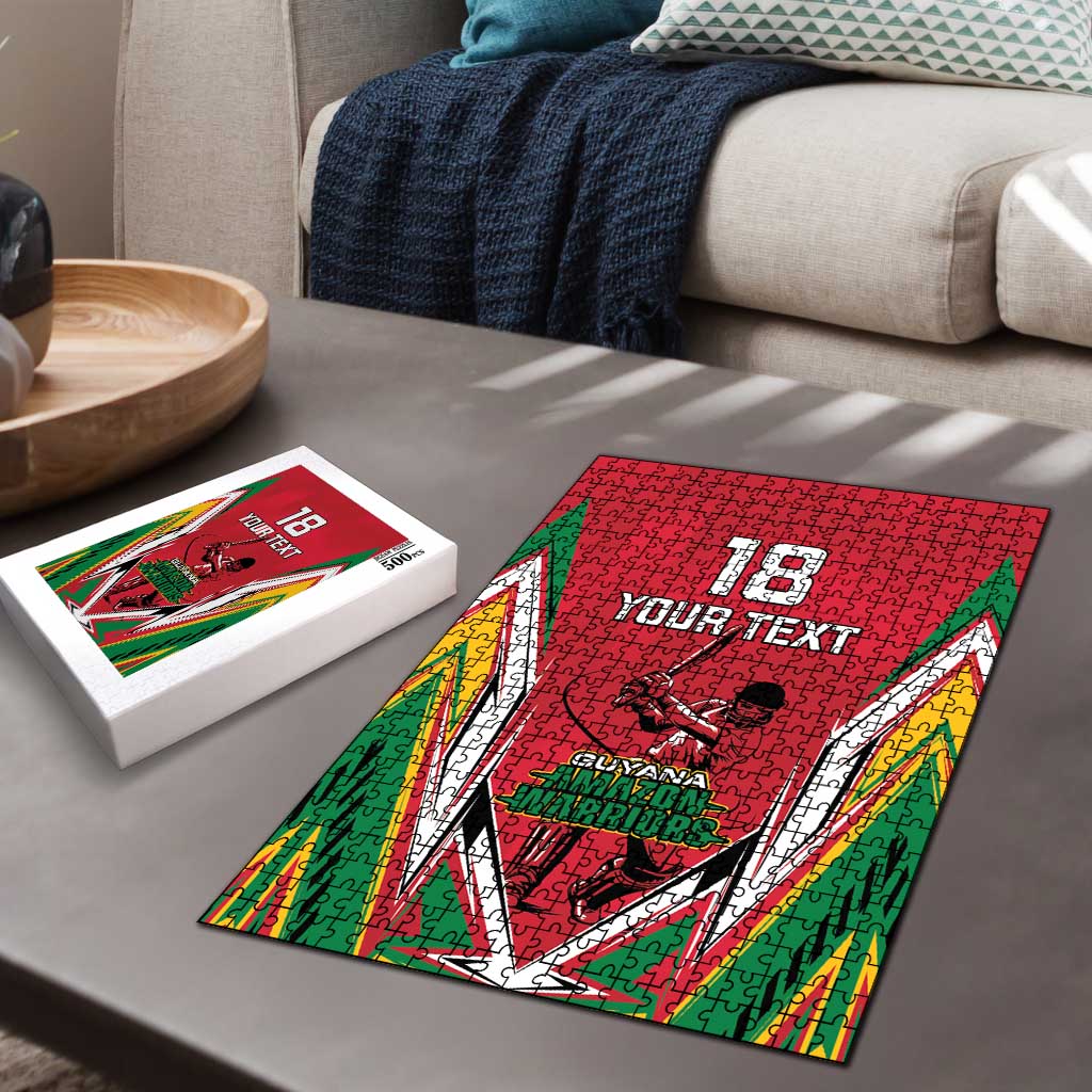 Guyana Cricket Amazon Warriors Custom Puzzle Go Champion