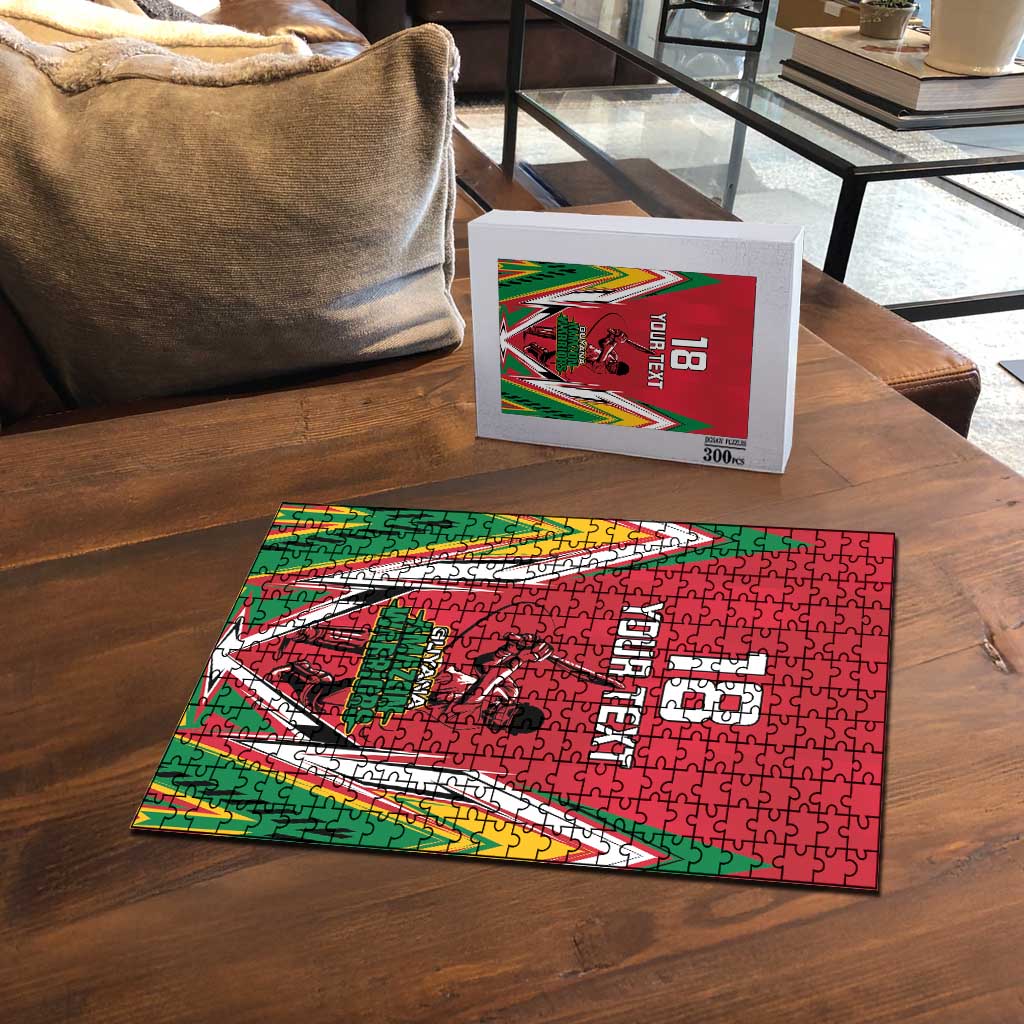 Guyana Cricket Amazon Warriors Custom Puzzle Go Champion