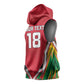 Guyana Cricket Amazon Warriors Custom Sleeveless Hoodie Go Champion - African Pride