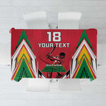 Guyana Cricket Amazon Warriors Custom Tablecloth Go Champion - African Pride