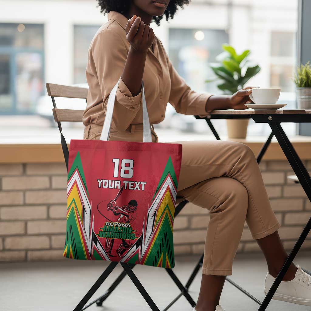 Guyana Cricket Amazon Warriors Custom Tote Bag Go Champion