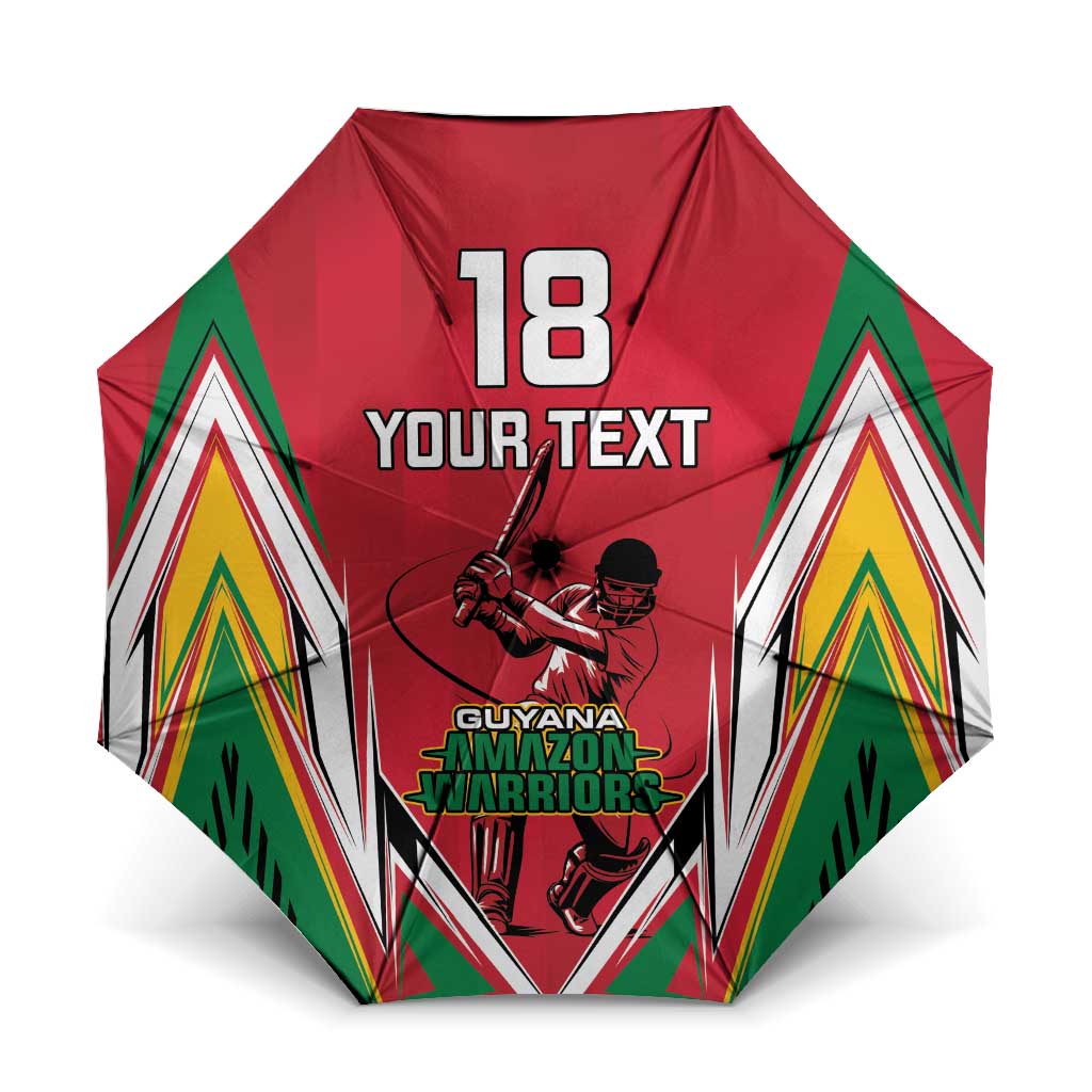 Guyana Cricket Amazon Warriors Custom Umbrella Go Champion