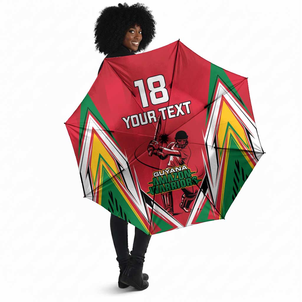 Guyana Cricket Amazon Warriors Custom Umbrella Go Champion