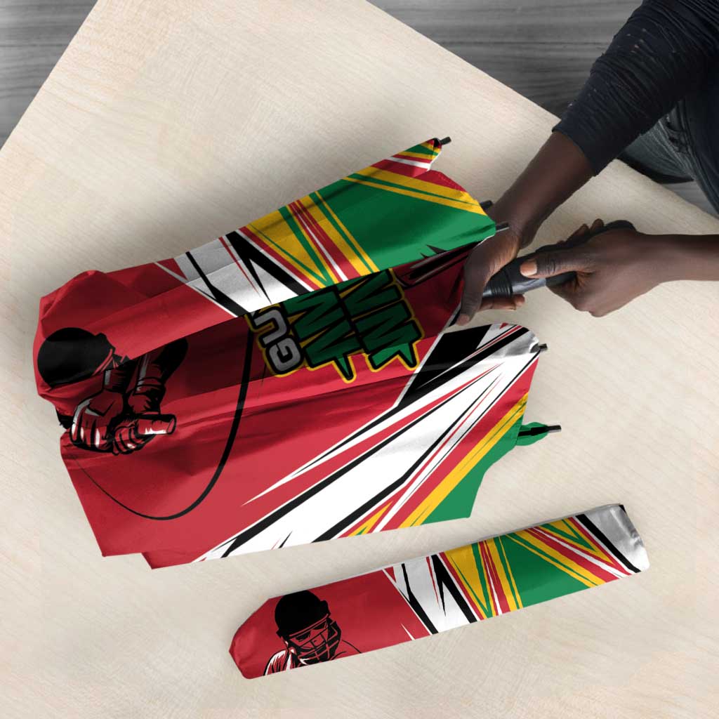 Guyana Cricket Amazon Warriors Custom Umbrella Go Champion