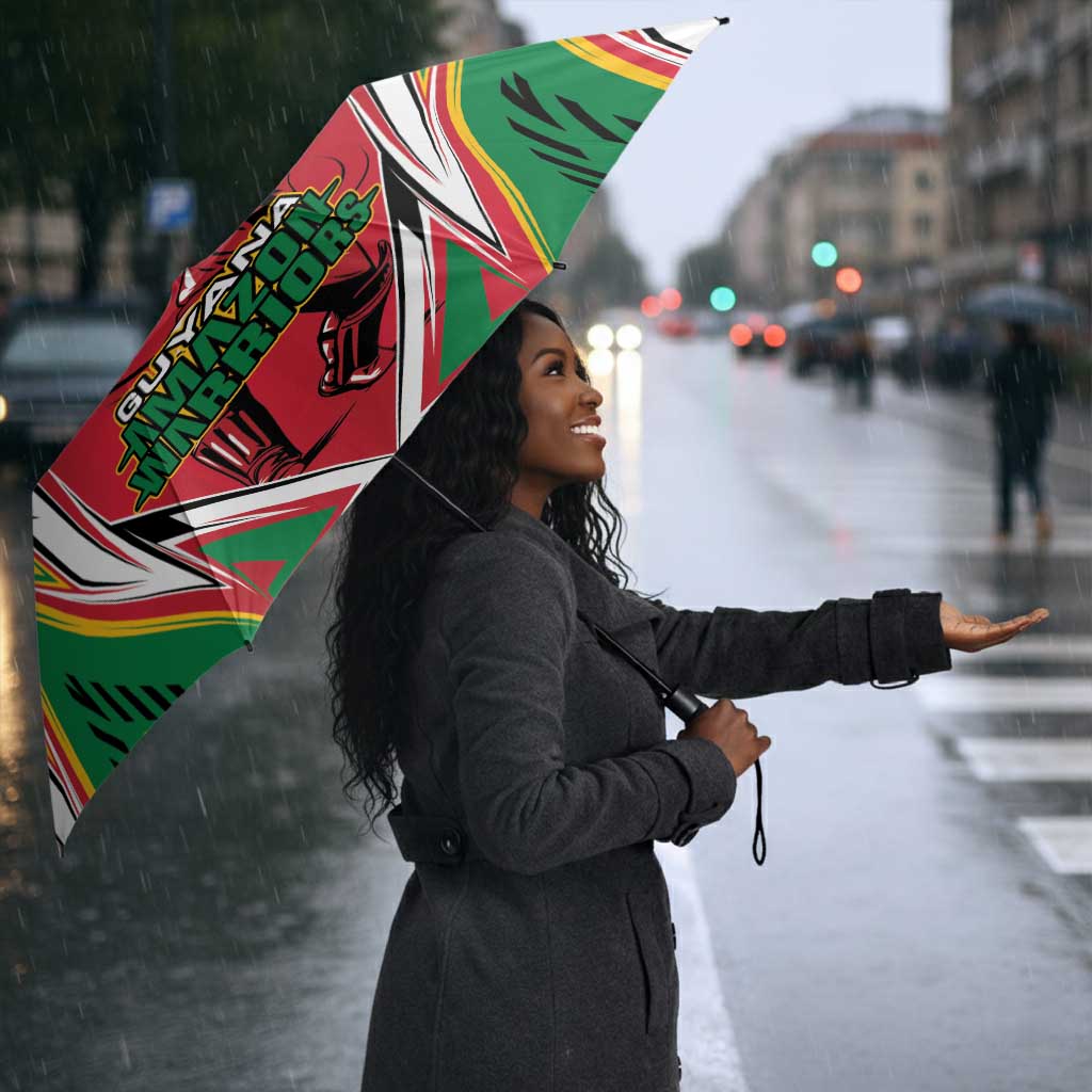 Guyana Cricket Amazon Warriors Custom Umbrella Go Champion