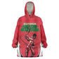 Guyana Cricket Amazon Warriors Custom Wearable Blanket Hoodie Go Champion - African Pride