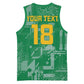 One Team One Game Guyana Football Custom Basketball Jersey Pride Of Guyana Green Version LT18