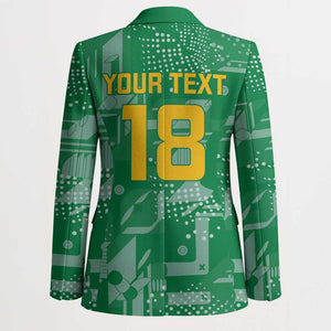 One Team One Game Guyana Football Custom Blazer Pride Of Guyana Green Version
