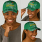One Team One Game Guyana Classic Cap Pride Of Guyana Green Version - African Pride