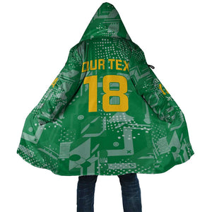 One Team One Game Guyana Football Custom Cloak Pride Of Guyana Green Version