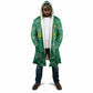 One Team One Game Guyana Football Custom Cloak Pride Of Guyana Green Version