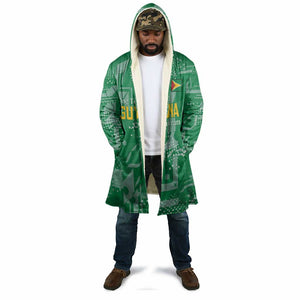 One Team One Game Guyana Football Custom Cloak Pride Of Guyana Green Version