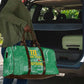 One Team One Game Guyana Football Custom Travel Bag Pride Of Guyana Green Version