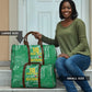 One Team One Game Guyana Football Custom Travel Bag Pride Of Guyana Green Version