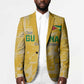 One Team One Game Guyana Football Custom Blazer Pride Of Guyana Yellow Version
