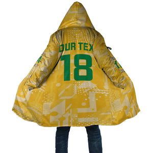 One Team One Game Guyana Football Custom Cloak Pride Of Guyana Yellow Version