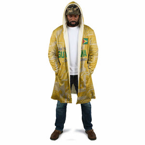 One Team One Game Guyana Football Custom Cloak Pride Of Guyana Yellow Version