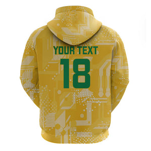 One Team One Game Guyana Football Custom Hoodie Pride Of Guyana Green Version - African Pride