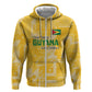 One Team One Game Guyana Football Custom Hoodie Pride Of Guyana Green Version - African Pride