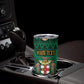 Personalized Afro-Jamaicans Merri Crissmuss Tumbler Cup Coat Of Arms - Xmas