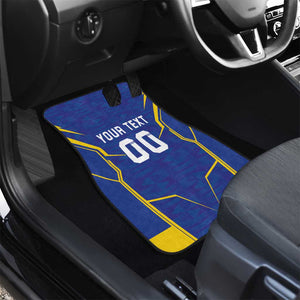 Custom Afro Tanzania Football Car Mats Taifa Stars Go Champion