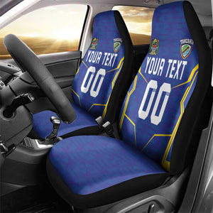 Custom Afro Tanzania Football Car Seat Cover Taifa Stars Go Champion