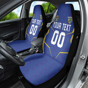 Custom Afro Tanzania Football Car Seat Cover Taifa Stars Go Champion