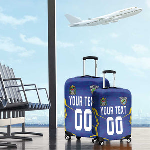 Custom Afro Tanzania Football Luggage Cover Taifa Stars Go Champion