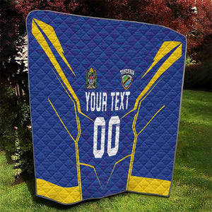 Custom Afro Tanzania Football Quilt Taifa Stars Go Champion