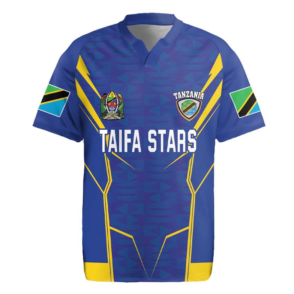 Custom Afro Tanzania Football Rugby Jersey Taifa Stars Go Champion