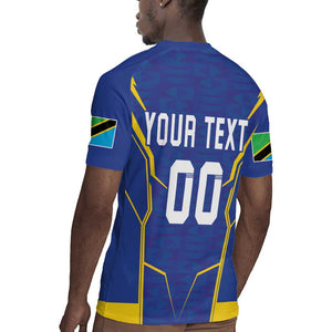 Custom Afro Tanzania Football Rugby Jersey Taifa Stars Go Champion