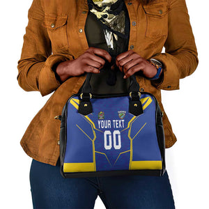 Custom Afro Tanzania Football Shoulder Handbag Taifa Stars Go Champion