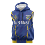 Custom Afro Tanzania Football Sleeveless Hoodie Taifa Stars Go Champion - African Pride