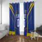 Custom Afro Tanzania Football Window Curtain Taifa Stars Go Champion