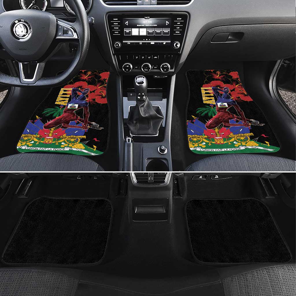 Afro-Haitians Negre Marron Car Mats Libete Egalite Fratenite - African Pride