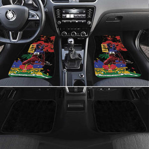 Afro-Haitians Negre Marron Car Mats Libete Egalite Fratenite - African Pride