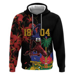 Afro-Haitians Negre Marron Hoodie Libete Egalite Fratenite - African Pride