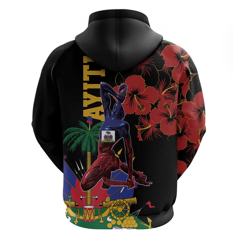 Afro-Haitians Negre Marron Hoodie Libete Egalite Fratenite - African Pride