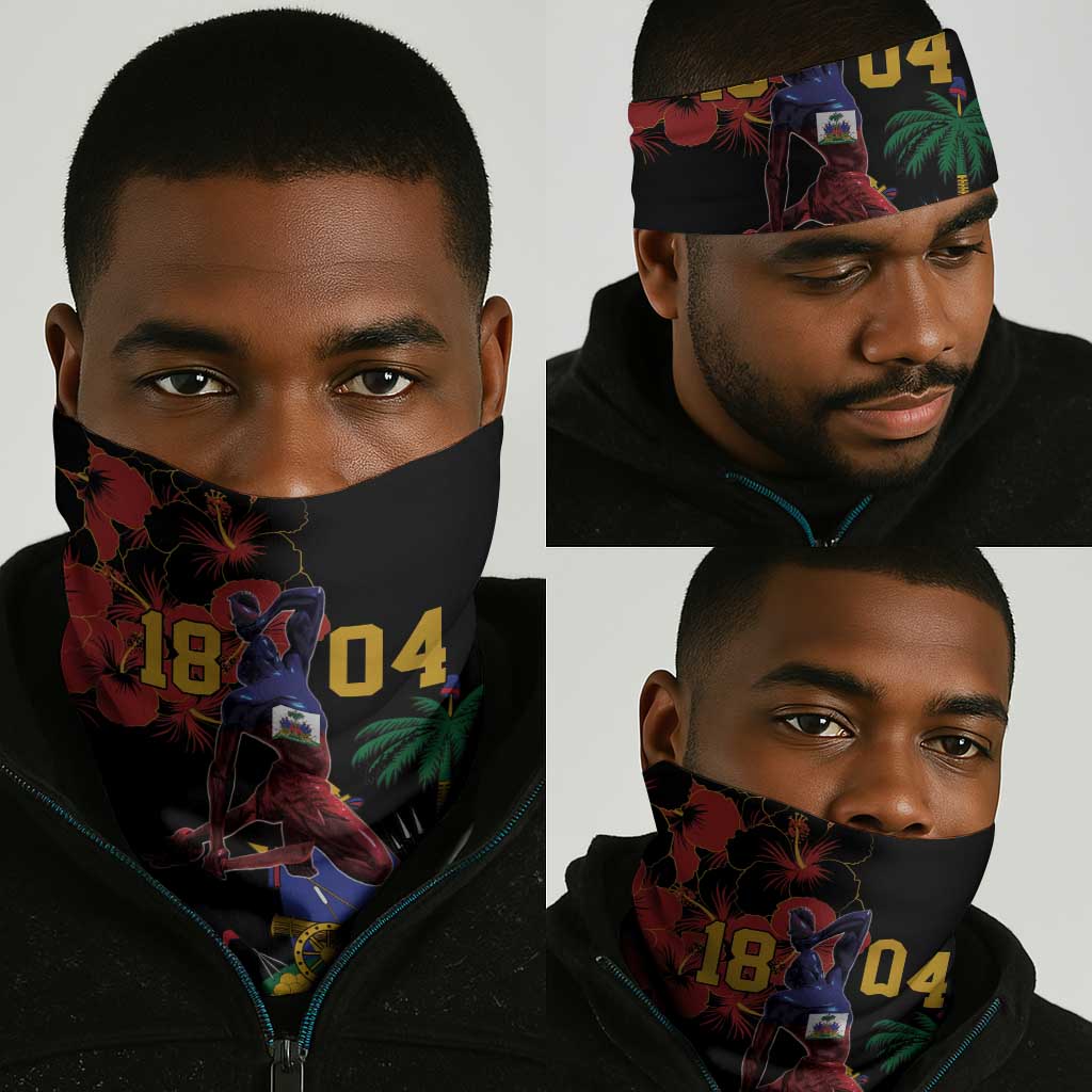 Afro-Haitians Negre Marron Neck Gaiter Libete Egalite Fratenite - African Pride