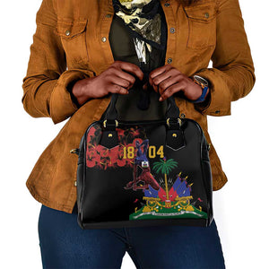Afro-Haitians Negre Marron Shoulder Handbag Libete Egalite Fratenite - African Pride